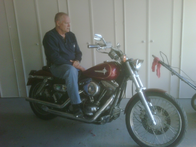 Me and my Harley circa 2009,
Andrew Hartley